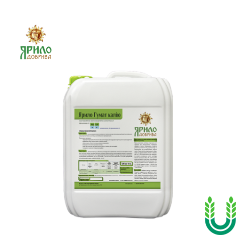 Добриво Ярило Гумат калію, 10 л