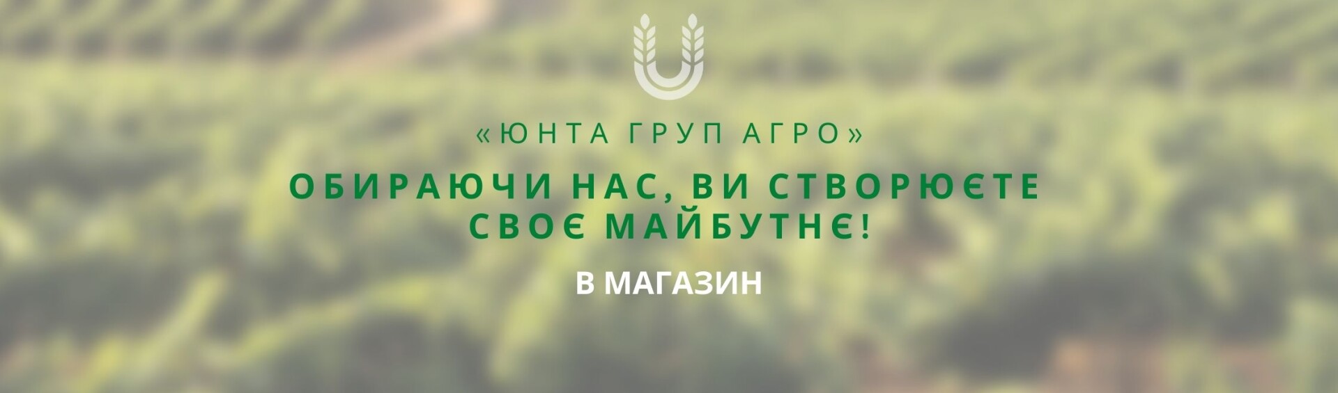 Green Crop Photo Blog Banner